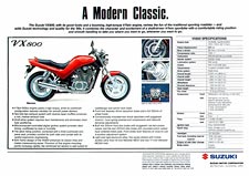 Suzuki VX800 sales brochure